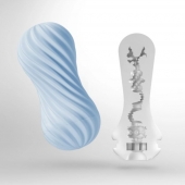 Мастурбатор Tenga Flex Bubbly Blue - Tenga - в Бийске купить с доставкой
