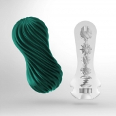 Мастурбатор Tenga Flex Fizzy Green - Tenga - в Бийске купить с доставкой