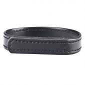 Кольцо на пенис из искусственной кожи на липучке VELCRO COCK RING - 5 см. - BlueLine - в Бийске купить с доставкой