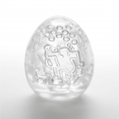 Мастурбатор-яйцо Keith Haring EGG DANCE - Tenga - в Бийске купить с доставкой