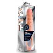 Телесная насадка на пенис 9 Inch Cock Sheath Extender - 22,2 см. - Blush Novelties - в Бийске купить с доставкой