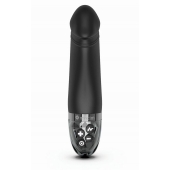 Черный вибратор с электростимуляцией Real Deal Neal - 16,5 см. - MyStim - купить с доставкой в Бийске
