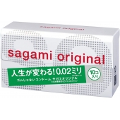 Ультратонкие презервативы Sagami Original 0.02 - 10 шт. - Sagami - купить с доставкой в Бийске