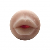 Телесный мастурбатор-ротик Oral Mini Masturbator - Adrien Lastic - в Бийске купить с доставкой