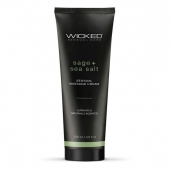 Массажный легкий крем WICKED Sage plus Sea Salt - 120 мл. - Wicked - купить с доставкой в Бийске