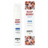 Возбуждающий гель Raspberry Mint с ароматом малины и мяты - 15 мл. - Exsens - купить с доставкой в Бийске