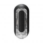 Черный мастурбатор Tenga Flip Zero Gravity с вибрацией - Tenga - в Бийске купить с доставкой