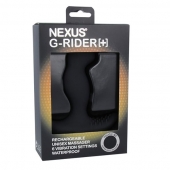 Черный вибромассажер простаты Nexus G-Rider+ - 12,6 см. - Nexus Range - в Бийске купить с доставкой