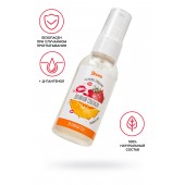 Съедобная гель-смазка Yovee «Двойной соблазн» с Д-пантенолом и вкусом клубники и дыни - 50 мл. - ToyFa - купить с доставкой в Бийске
