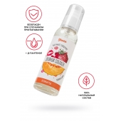 Съедобная гель-смазка Yovee «Двойной соблазн» с Д-пантенолом и вкусом клубники и дыни - 100 мл. - ToyFa - купить с доставкой в Бийске