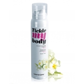 Массажная хрустящая пенка Tickle My Body Monoi с ароматом моной - 150 мл. - Love to Love - купить с доставкой в Бийске