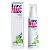 Съедобное согревающее массажное масло Love Me Tender Mojito с ароматом мохито - 100 мл. - Love to Love - купить с доставкой в Бийске