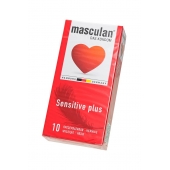 Презервативы Masculan Sensitive plus - 10 шт. - Masculan - купить с доставкой в Бийске