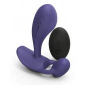 Темно-синий вибромассажер Witty P G Vibrator with Remote Control - Love to Love - в Бийске купить с доставкой