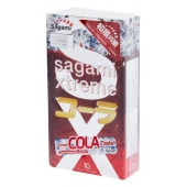Ароматизированные презервативы Sagami Xtreme COLA - 10 шт. - Sagami - купить с доставкой в Бийске