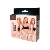 Набор из 3 мастурбаторов The Girl Next Door Tina - Dream Toys - в Бийске купить с доставкой