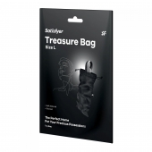 Черный мешочек для хранения игрушек Treasure Bag L - Satisfyer - купить с доставкой в Бийске
