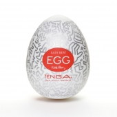 Мастурбатор-яйцо Keith Haring EGG PARTY - Tenga - в Бийске купить с доставкой