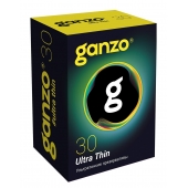 Супертонкие презервативы Ganzo Ultra thin - 30 шт. - Ganzo - купить с доставкой в Бийске