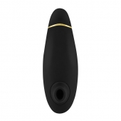 Черный бесконтактный клиторальный стимулятор Womanizer The Original Premium - Womanizer