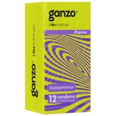Тонкие презервативы для большей чувствительности Ganzo Sence - 12 шт. - Ganzo - купить с доставкой в Бийске