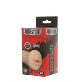 Нежный мастурбатор-ротик REALSTUFF 5INCH MASTURBATOR BJ - Dream Toys - в Бийске купить с доставкой