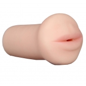 Нежный мастурбатор-ротик REALSTUFF 5INCH MASTURBATOR BJ - Dream Toys - в Бийске купить с доставкой