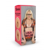 Двусторонний мастурбатор Lola Taylor - 22 см. - ФлешНаш - в Бийске купить с доставкой