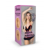 Двусторонний мастурбатор Misha Maver - 22 см. - ФлешНаш - в Бийске купить с доставкой