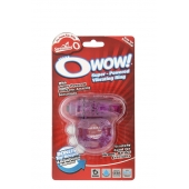 Фиолетовое эрекционное виброкольцо OWOW PURPLE - Screaming O - в Бийске купить с доставкой