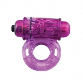 Фиолетовое эрекционное виброкольцо OWOW PURPLE - Screaming O - в Бийске купить с доставкой