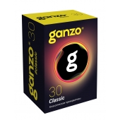 Классические презервативы с обильной смазкой Ganzo Classic - 30 шт. - Ganzo - купить с доставкой в Бийске