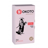 Тонкие презервативы OKOTO Ultra Thin - 12 шт. - Sitabella - купить с доставкой в Бийске