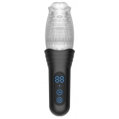 Автоматический мастурбатор Oral Sex Masturbator с функциями ротации, вибрации и фрикций - Secwell - в Бийске купить с доставкой