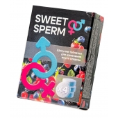 Шипучие таблетки для мужчин Sweet Sperm для изменения вкуса спермы (4 шт. по 0,5 гр.) - Капиталпродукт - купить с доставкой в Бийске