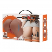 Мастурбатор-полуторс Hailey с вибрацией - Baile - в Бийске купить с доставкой