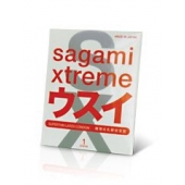 Ультратонкий презерватив Sagami Xtreme SUPERTHIN - 1 шт. - Sagami - купить с доставкой в Бийске
