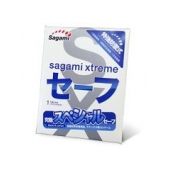 Презерватив Sagami Xtreme Ultrasafe с двойным количеством смазки - 1 шт. - Sagami - купить с доставкой в Бийске