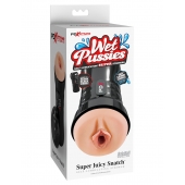 Мастурбатор-вагина в колбе Super Juicy Snatch - Pipedream - в Бийске купить с доставкой