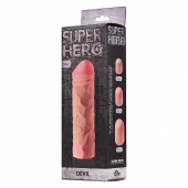 Фаллоудлинитель SUPER HERO Dewil - 17,5 см. - Lola Games - в Бийске купить с доставкой