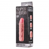 Фаллоудлинитель SUPER HERO Sex Machine - 15,5 см. - Lola Games - в Бийске купить с доставкой