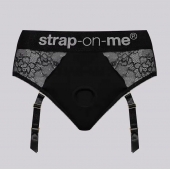 Трусики для фиксации насадок Strap-on-me Harness Lingerie Diva XS - Strap-on-me - купить с доставкой в Бийске