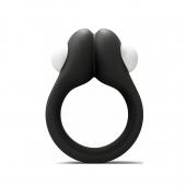 Черное эрекционное кольцо Zippy Vibrating Ring With Bullet - Adrien Lastic - в Бийске купить с доставкой