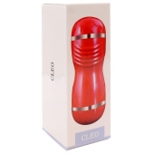 Двусторонний мастурбатор в колбе Cleo - вагина и ротик - Boys of Toys - в Бийске купить с доставкой