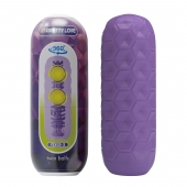 Фиолетовый мастурбатор Venus-X Twin balls - Baile - в Бийске купить с доставкой