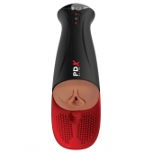 Мастурбатор-вагина в колбе с вибрацией Fuck-O-Matic Pro XL - Pipedream - в Бийске купить с доставкой