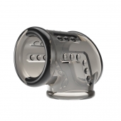 Дымчатая насадка на пенис и мошонку - Baile - в Бийске купить с доставкой