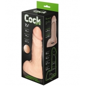 Телесный фаллоудлинитель с мошонкой Cock Next - 19 см. - LOVETOY (А-Полимер) - в Бийске купить с доставкой