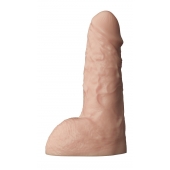 Телесный фаллоудлинитель с мошонкой Cock Next - 19 см. - LOVETOY (А-Полимер) - в Бийске купить с доставкой