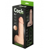 Телесный фаллоудлинитель с мошонкой Cock Next - 17 см. - LOVETOY (А-Полимер) - в Бийске купить с доставкой